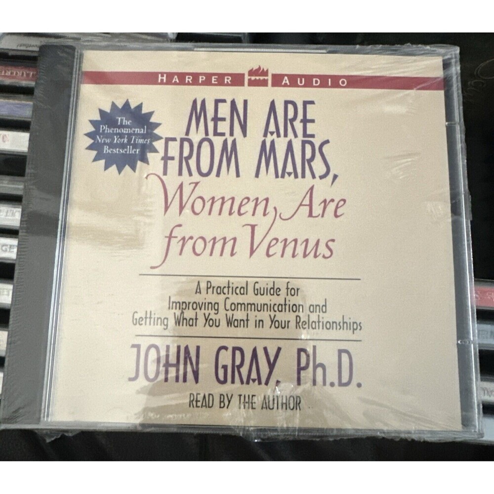 Men Are from Mars, Women Are From Venus by Ph.D. Gray John CD Read By The Author
